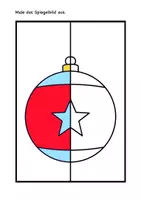 Vorschau - Mal- und Bastelvorlagen - Symmetrie - Weihnachten - Seite 3