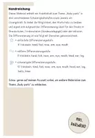 Vorschau - Arbeitsblätter - body parts Körperteile Arbeitsblatt differenziert - Englisch - Seite 1