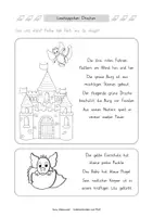 Vorschau - Arbeitsblätter - Lesehäppchen Drachen (Klassen 1 und 2) - Seite 3