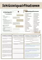 Vorschau - Arbeitsblätter - SCHLÜSSELQUALIFIKATION - Einstieg, Text, AB, Lösung (45min) - Deckblatt