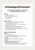 Vorschau - Arbeitsblätter - SCHLÜSSELQUALIFIKATION - Einstieg, Text, AB, Lösung (45min) - Seite 1