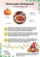Vorschau - Unterrichtsreihen - Wichtelrezept: Winterzauber-Kürbisgnocchi | Veganes Rezept | Hauswirtschaft Klasse 5–9 - Seite 2