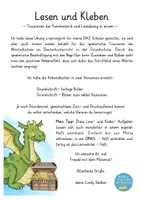 Vorschau - Arbeitsblätter - Deutsch Klasse 1 Lesen und Kleben Märchen kostenlos - Seite 3