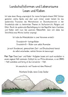 Vorschau - Arbeitsblätter - Landschaftsformen Lesen und Kleben DAZ / Sachunterricht - Seite 1
