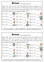 Vorschau - Arbeitsblätter - Rechenfrühstück für die Weihnachtszeit (Klasse 2) - Seite 2