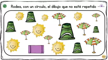 Vista previa - Hojas de trabajo - CUADERNO ATENCIÓN E IMPULSIVIDAD 265 pag + 20 PLANTILLAS EN POWER POINT EDITABLES - página 3