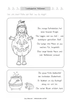 Vorschau - Arbeitsblätter - Lesehäppchen Halloween (Klassen 1 und 2) - Seite 3
