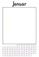 Vorschau - Arbeitsblätter - Jahreskalender zum selbstgestalten / jährliche Aktualisierung - Seite 2