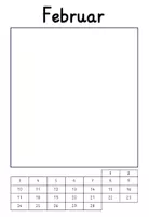 Vorschau - Arbeitsblätter - Jahreskalender zum selbstgestalten / jährliche Aktualisierung - Seite 3