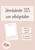 Vorschau - Arbeitsblätter - Jahreskalender zum selbstgestalten / jährliche Aktualisierung - Deckblatt