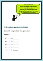 Vista previa - Hojas de trabajo - Operacions combinades suma, resta i multiplicació - página 3