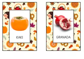 Vista previa - Tarjetas / Manipulativos - VOCABULARIO OTOÑO LINTERNA - página 2