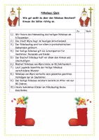 Vorschau - Spiele - Nikolaus Quiz - Deckblatt