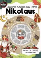 Vorschau - Bildkarten - Legekreis - Nikolaus / 6. Dezember - Deckblatt
