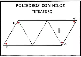 Vista previa - Hojas de trabajo - Montamos poliedros con hilos DEL DESARROLLO AL 3D - página 1