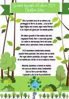 anteprima - Testo - Giornata nazionale dell'albero 2024 Un albero felice - Pagina di copertina