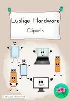 Vorschau - selbst erstellte Cliparts/Grafiken - Cliparts für digitalen Unterricht - Fröhliche Hardware - Deckblatt