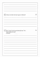 Vorschau - Test - Klassenarbeit/Lernstandserhebung "Tiere im Winter" - Klasse 3/4 - Seite 2
