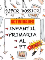Vista previa - Manualidades / Dibujos para colorear - 📕Súper Dossier📕Primaria-Infantil-AL-PT - Portada