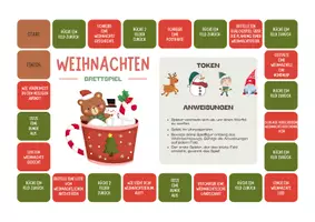 Vorschau - Spiele - Materialpaket: Weihnachten - Deckblatt