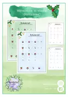 Vorschau - Arbeitsblätter - Weihnachtliche Rechenrätsel (Kryptogramme) - Deckblatt