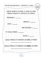 anteprima - Esercizi - Giornata della gentilezza: schede matematiche - Pagina 2