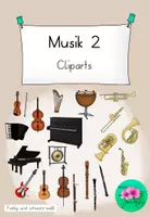 Vorschau - selbst erstellte Cliparts/Grafiken - Musikinstrumente Cliparts - kommerzielle Nutzung erlaubt - Deckblatt