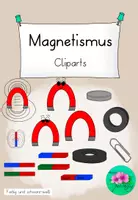 Vorschau - selbst erstellte Cliparts/Grafiken - Cliparts Magnetismus - Visualisiere die Kraft der Magnete - Deckblatt