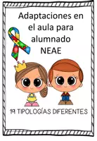 Vista previa - Refuerzo / NEE / Materiales de apoyo - DOSSIER 19 Adaptaciones NEAE + INDICADORES DISLEXIA - página 1
