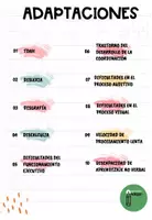 Vista previa - Refuerzo / NEE / Materiales de apoyo - DOSSIER 19 Adaptaciones NEAE + INDICADORES DISLEXIA - página 2