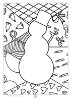 Vorschau - Mal- und Bastelvorlagen - Pop Art Bilder Weihnachten Basteln - Seite 2