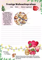 Vorschau - Unterrichtsreihen - Wichtelrezept: Frostige Weihnachtspralinen | Vegetarisches Weihnachtsrezept | Hauswirtschaft Klasse 5–9 - Seite 1