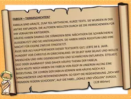 Vorschau - Arbeitsblätter - Fabeln: Monatsdiktat - Seite 3