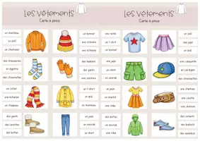 Vorschau - Spiele - Les vêtements Klammerkarten Kleidung - Seite 1