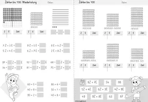 Vorschau - Arbeitsblätter - Zahlenraum 100 | Mathe Klasse 2 | Orientierung Zahlenstrahl Vorgänger & Nachfolger - Seite 3