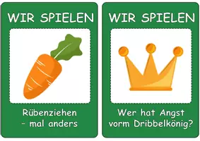 Vorschau - Stationenlernen - Fußball - Wir üben das Dribbeln in Spielformen - Seite 2