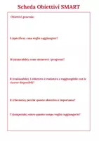 anteprima - Altro tipo di materiale - ✨ Raggiungi i tuoi traguardi con la scheda degli obiettivi SMART! ✨ - Pagina 1
