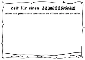 Vorschau - Mal- und Bastelvorlagen - Hallo Winter! - Miniheft zur Freiarbeit - Seite 2