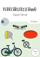 Vorschau - selbst erstellte Cliparts/Grafiken - Cliparts verkehrssicheres Fahrrad - Deckblatt