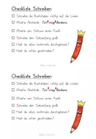 Vorschau - Arbeitsblätter - Checkliste zum freien Schreiben - differenziert - Seite 2