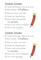 Vorschau - Arbeitsblätter - Checkliste zum freien Schreiben - differenziert - Seite 3