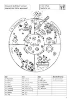 Vorschau - Arbeitsblätter - Lesehausübung_Mappe für 2 Wochen_ Neujahr, Jahreskreis, Gefühle; - Seite 3