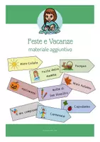 anteprima - Materiale di supporto/inclusione - Ruota dell'anno: Feste e Vacanze - materiale aggiuntivo - Pagina di copertina