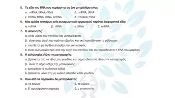 Προεπισκόπηση - Πειράματα - 2.3 Κεφ. 2ο Αντιγραφη Εκφραση - Πολλάπλής επιλογής Αυξημένης Δυσκολίας - Σελίδα 3