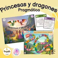 Vista previa - Juegos / Gamificación - Juego de pragmática: princesas y dragones - Portada