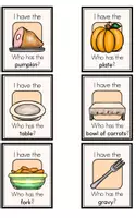 Προεπισκόπηση - Παιχνίδια - Thanksgiving Dinner - I have.. Who has..? Game - Σελίδα 2