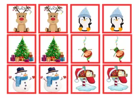 Vista previa - Juegos / Gamificación - Memory navidad - página 1