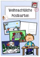 Vorschau - Anderer Materialtyp - Postkarten (Vorlage) - Weihnachten - Deckblatt