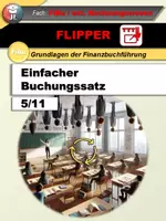 Vorschau - Unterrichtsreihen - Einen einfachen Buchungssatz aufstellen (FiBu-Flipper 5/11) - Deckblatt
