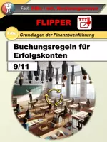 Vorschau - Unterrichtsreihen - Buchen auf Erfolgskonten - Buchungsregeln (FiBu-Flipper 9/11) - Deckblatt